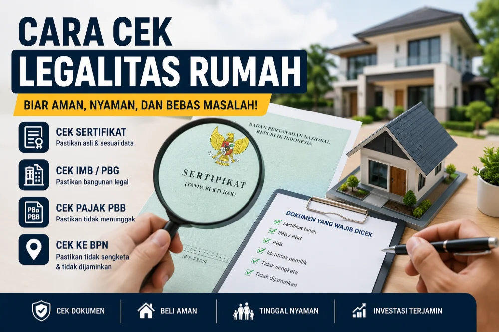 Cara Cek Legalitas Rumah Sebelum Menyesal di Belakang