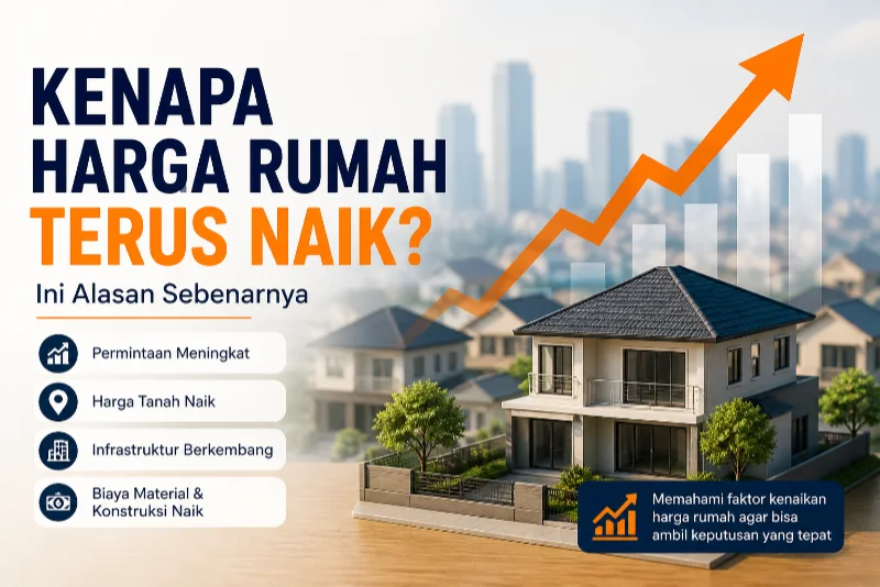 Kenapa Harga Rumah Terus Naik Ini Alasan Sebenarnya